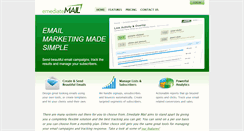 Desktop Screenshot of emediatemail.com